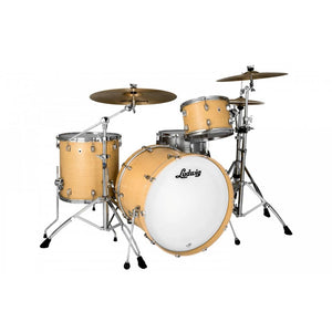 Ludwig L26223TX3Q Neusonic 3-Piece Shell Pack (22B+12T+16F), Sugar Maple