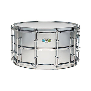 Ludwig LW0814SL 8x14inch Supralite Polished Steel Snare Drum