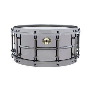 Ludwig LW6514DIR 6.5x14inch Black Magic Snare w Black Nickle Hardware and Die-Cast Hoops