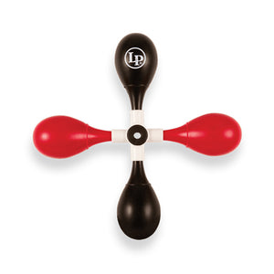 Latin Percussion LP015 Hi-Hat Chick-Ita, Red/Black