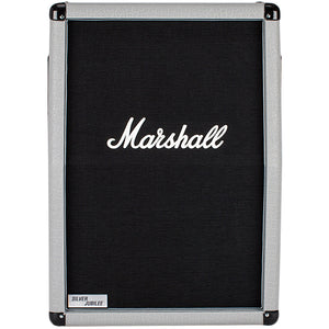 Marshall 2536A-E Silver Jubilee 140W 2X12 Vertical Slant Extension Cabinet