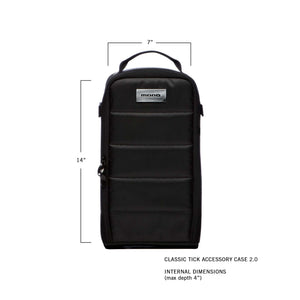 MONO Classic Tick Accessory Case 2.0, Black