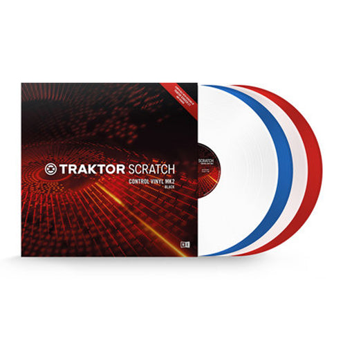 Native Instruments Traktor Scratch Control Vinyl MK2 Clear