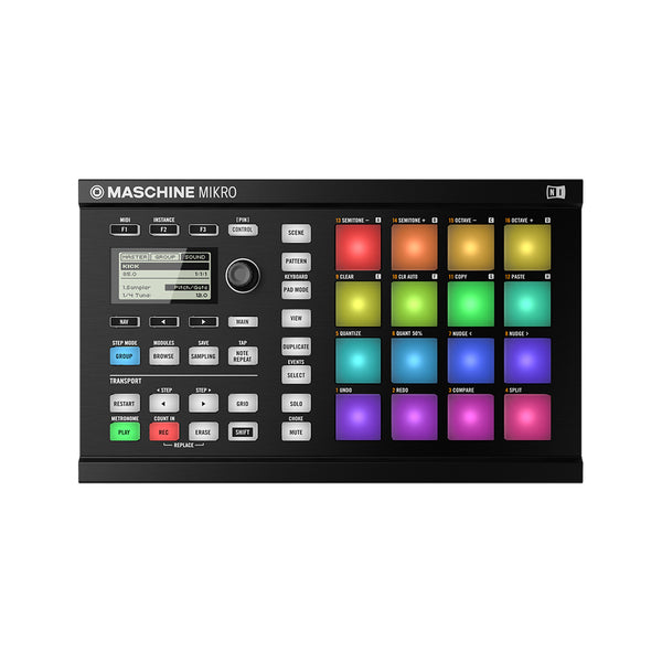 Native Instruments Maschine Mikro Mk2 Groove Production Black Swee