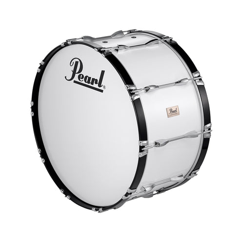 Pearl CMB2214N/C-33 22x14inch Competitor Marching Bass Drum w/o Carrier, Pure White