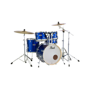 Pearl EXX705NPC-717 Export EXX-5-Piece Shell Pack w/o Hardware (2016B/1007T/1208T/1414F/1455S), High Voltage Blue