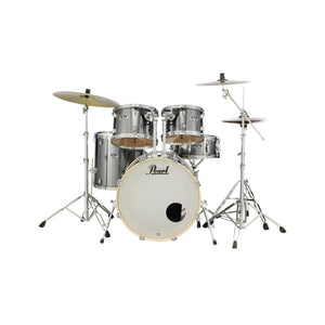 Pearl EXX725PC/21 Export EXX 5-Piece Shell Pack w/o Hardware (2218B/1208T/1309T/1616F/1455S), Smokey Chrome