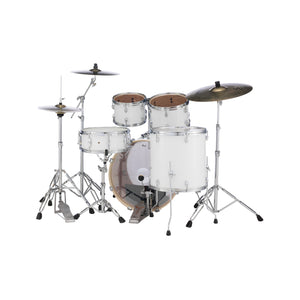 Pearl EXX725PC/33 Export EXX 5-Piece Shell Pack w/o Hardware (2218B/1208T/1309T/1616F/1455S), Pure White