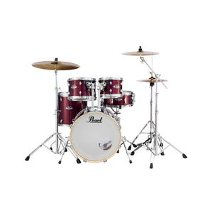 Pearl EXX725SPC-760 Export EXX 5-Piece Shell Pack w/o Hardware (2218B/1007T/1208T/1616F/1455S), Burgundy