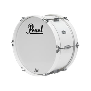 Pearl MJS1208/CXN-33 12x8inch Junior Marching Snare Drum w/MCH-20S Carrier, Pure White