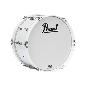 Pearl MJS1208/CXN-33 12x8inch Junior Marching Snare Drum w/MCH-20S Carrier, Pure White