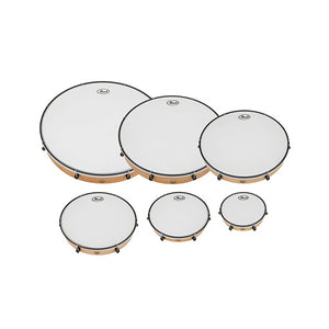 Pearl PFR-0818C Frame Drums, Set Of 6 with Lugs/Coated Skin