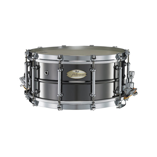 Pearl - PHM1465-101 14x6.5inch Philharmonic Solid Maple Concert Snare Drum  (High Gloss Walnut)