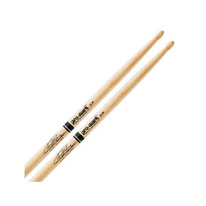 Promark TXCPW Hickory CP Carl Palmer Drumsticks, Wood Tip