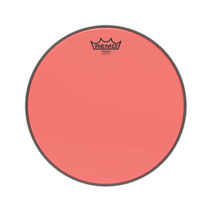 Remo BE-0313-CT-RD 13inch Emperor Colortone Tom Batter Drum Head, Red