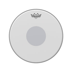 Remo BX-0113-10 13inch Emepror X Batter Coated Black Dot Bottom Drum Head