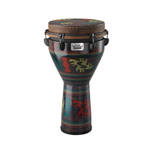 Remo DJ-0012-24 Designer Series 12inch Key-Tuned Djembe, Adinkra