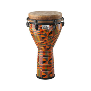 Remo DJ-0012-PM Key-Tuned 12inch Djembe, Fabric Kintekloth