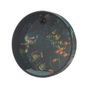 Remo ET-0212-10 12inch Ocean Drum, Fish Graphic