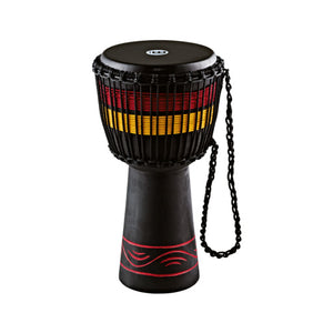 MEINL Percussion ADJ7-M 10inch Fire Rhythm Series Rope Tuned Wood Djembe