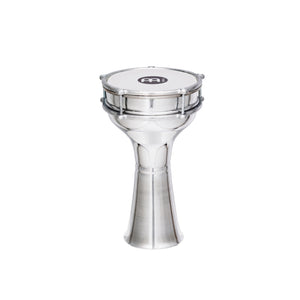 MEINL Percussion HE-103 7 1/4 x 13 1/3inch Aluminum Darbuka, Plain