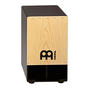 MEINL Percussion SUBCAJ1AWA Subwoofer Cajon, American White Ash Frontplate