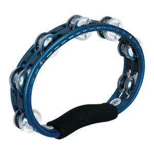 MEINL Percussion TMT1A-B Hand-Held Tambourine, Aluminium Jingles, Blue