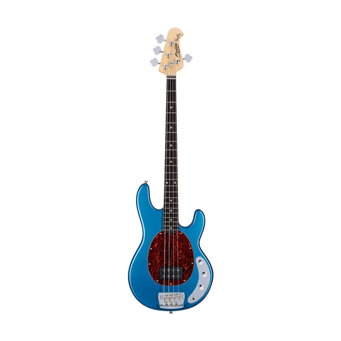 Sterling by Music Man Ray24 Classic 4-String Bass Guitar, Toluca Lake Blue