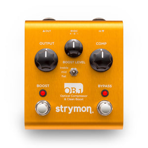 Strymon OB.1 Optical Compressor & Clean Boost Guitar Effects Pedal