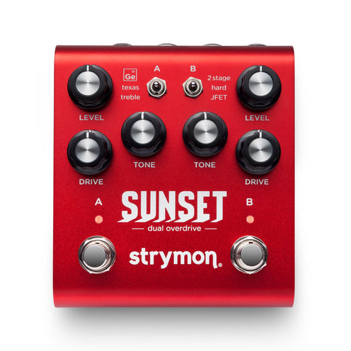 Strymon Sunset Dual Overdrive Pedal