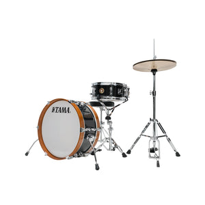 TAMA LJK28H4-CCM Club-JAM Mini Drum Kit 2-Piece w/Hardware, No Cymbal Holder, Charcoal Mist