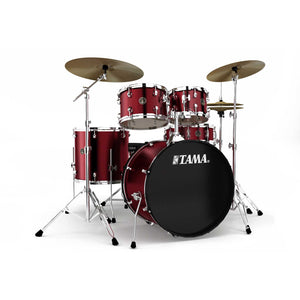 TAMA RM52KH6-WR Rhythm Mate 5-Piece Drum Set w/Hardware, Wine red