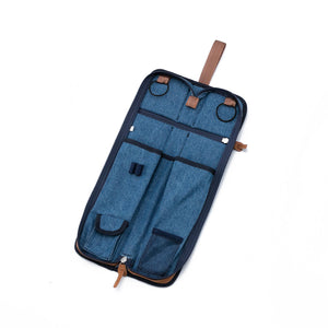 TAMA TSB12DBL Powerpad Designer Stick Bag, Blue Denim