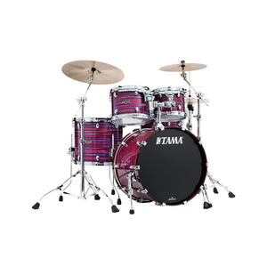 TAMA WBS42S-LPO Starclassic Walnut/Birch 4-Piece Drum Shell Kit, Lacquer Phantasm Oyster