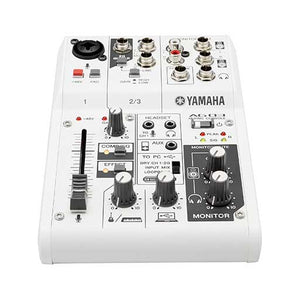 Yamaha AG03 3 Channel Mixer and USB Audio Interface