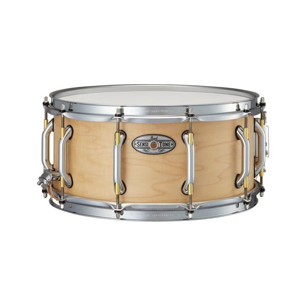 Pearl STA1465MM 14x6.5inch Sensitone Premium Maple Snare Drum, Satin M ...