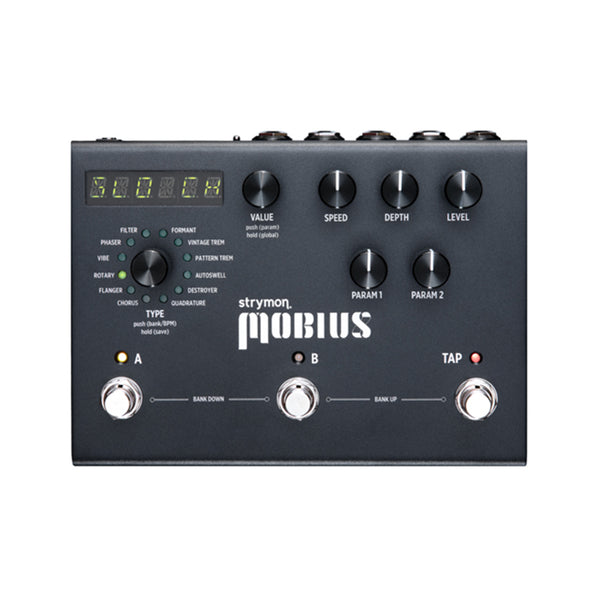 Strymon Mobius Modulation Guitar Effects Pedal, Midnight Edition – Swee ...